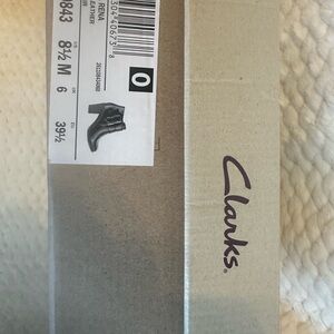 Clarks Black Leather Boots